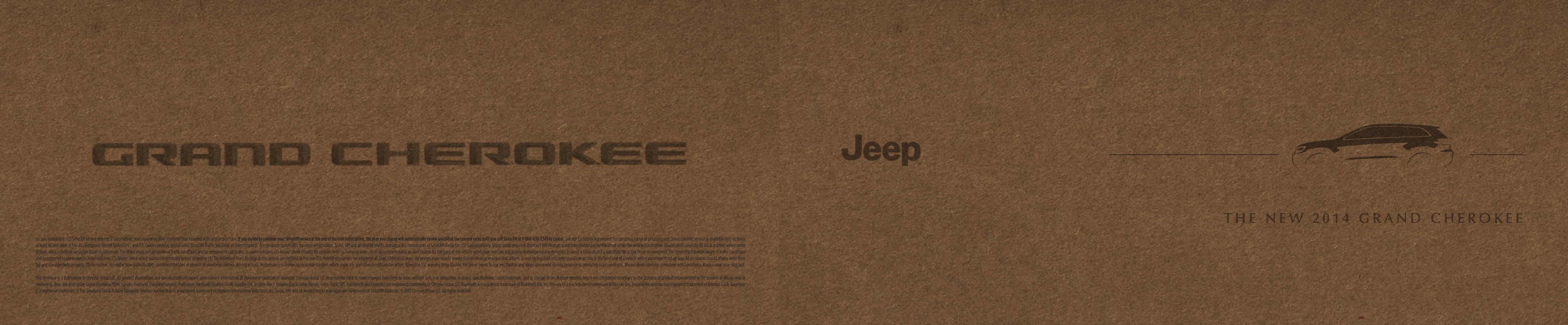 2014 Jeep Grand Cherokee Brochure